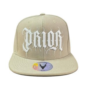 Boné Snapback PRIOR x PETER LETTERS Aba Reta (pré venda)