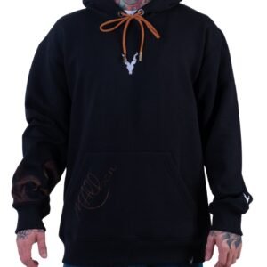 Moletom Prior Hannya Flame estampa customizada a mão